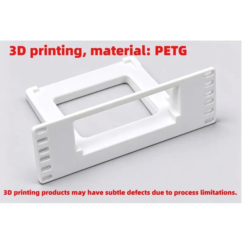 for Lenovo (ThinkStation PGX) 10 Inch 2U Rack Mount Bracket Perforated Vents Boost Thermal Exchange Prevent Compute Throttling