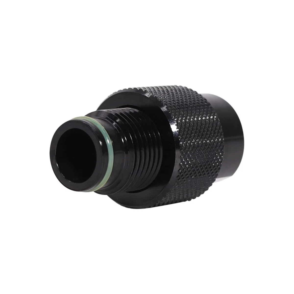 High-end HPA Tank Regulator Valve ON/OFF ASA Adaptor G1/2-14 Thread Saver,CO2/Compressed Air Pin Valve Depressor Adapter