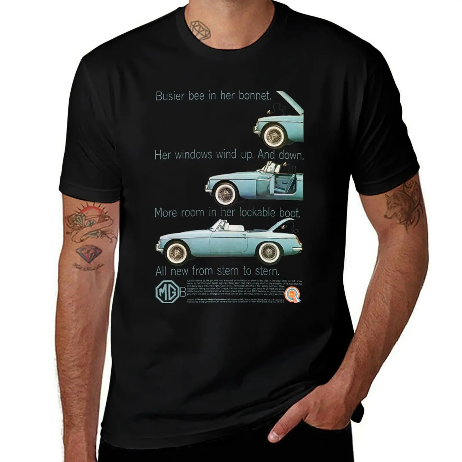 

MGB T-Shirt Casual Basic Short Sleeve T-Shirt