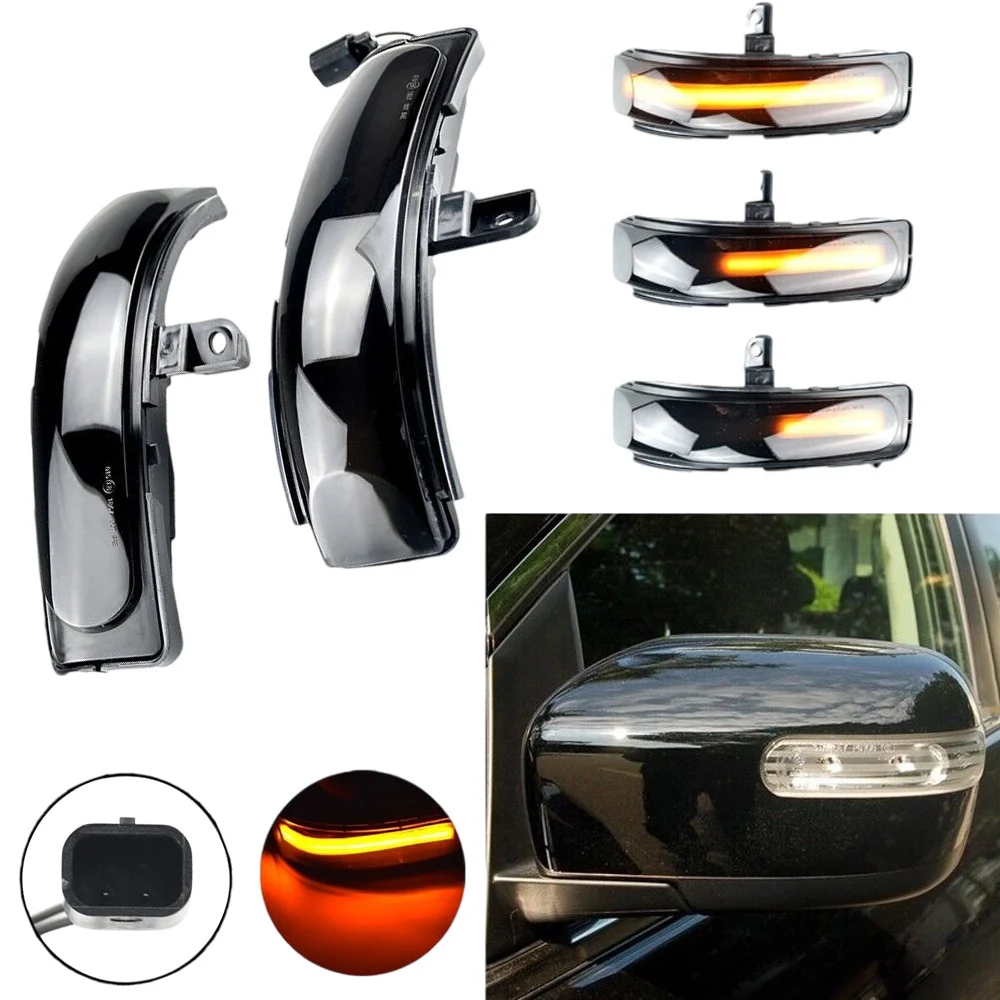 

2x For Mazda CX-7 CX7 2008-2011 Mazda 8 MPV 2011-2015 Mazda 5 2010-2013 Dynamic Turn Signal Light Side Mirror Sequential Blinker