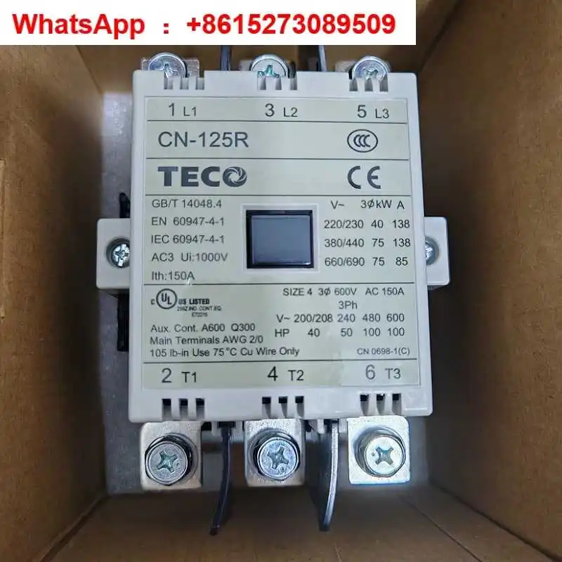

AC contactor CN-100R CN-125R CN-150 CN-180 CN-220