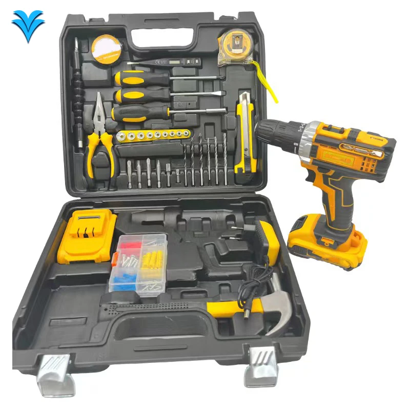 Multi-function Power Angle Drill Tool Cordless Drill Electric Cordless Hammer Driver Drill