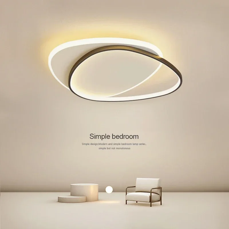 

Master bedroom light, minimalist modern LED restaurant ceiling light minimalist living room lighting book room circular lighting