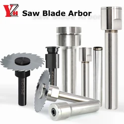 YZH Saw Blade Arbor Front Rear Lock CNC Milling Cutter Link Rod Metal Tool Outer Dia 4 5 6 8 10 12.7 13 16 22 25.4 27 32mm