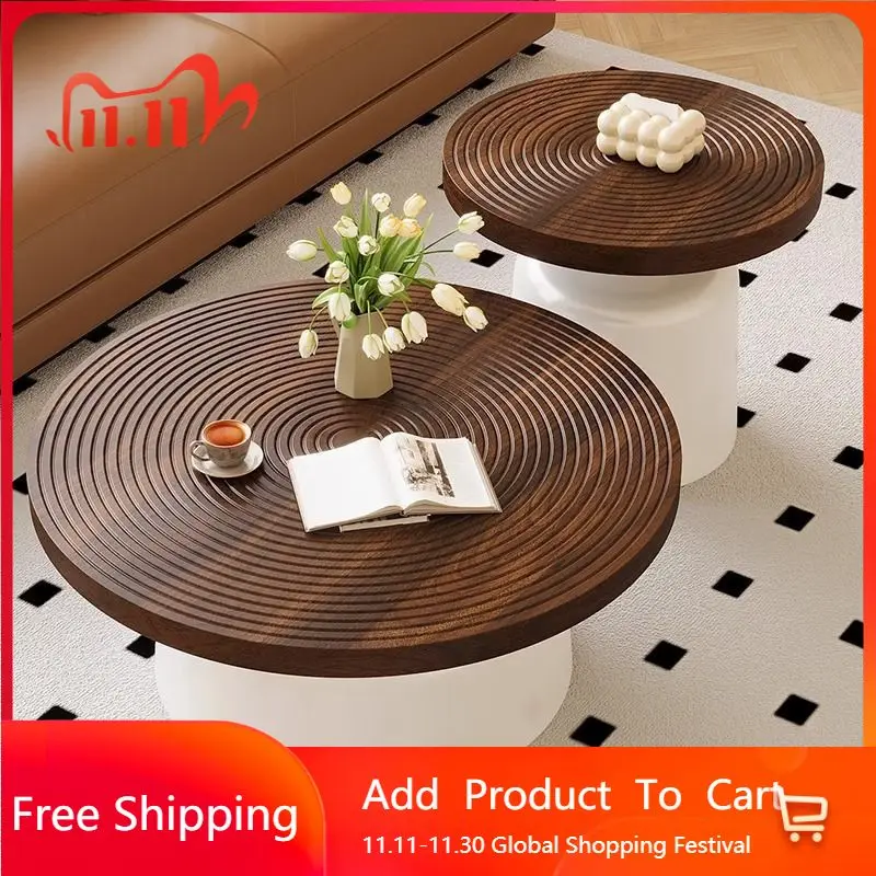 

Wood Designer Coffee Table Decoration Modern Simple Living Room Coffee Table Nordic Minimalist Mesa Auxiliar Home Furniture