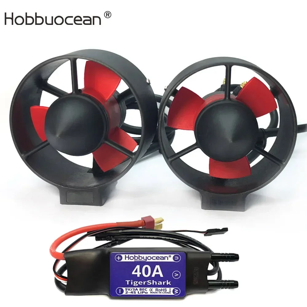 Onderwater Thruster 16V 300W Borstelloze Motor 40a Esc Voor Rc Aas Sleepboot Nest Schip Submarin Rov Robot