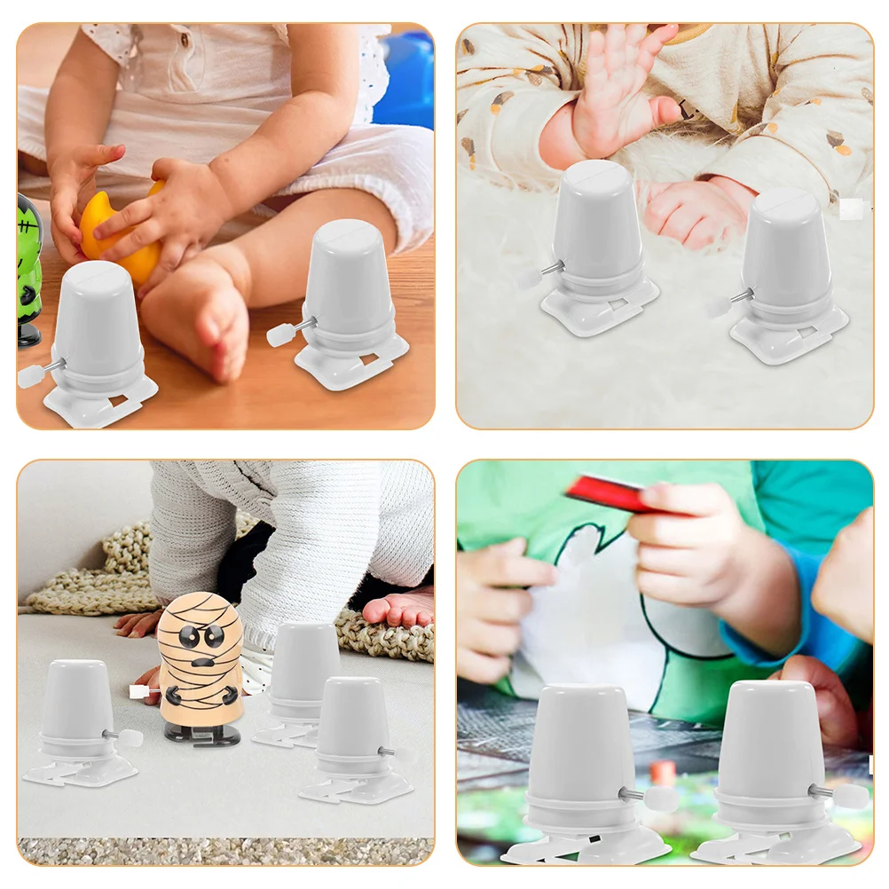 

7 шт. DIY Заводные пластиковые детали механизма для многоразовых аксессуаров ручной работы для ремонта и замены глины