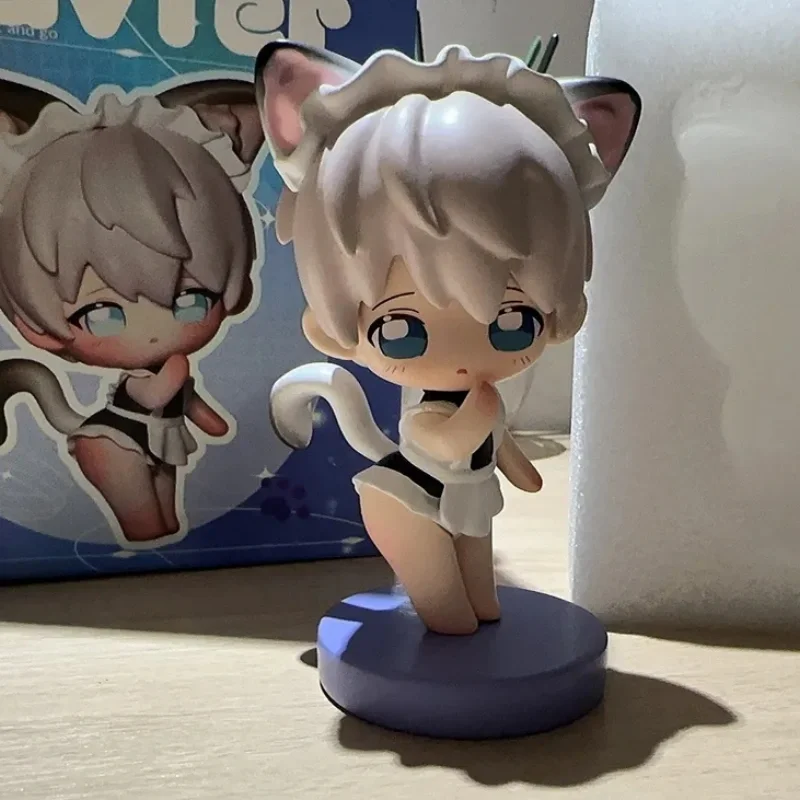 Hot Echte Hohe Qualität Liebe Und Deepspace Anime Q Version Qi Yu Shen Xinghui Qin Che Figur Tabletop Ornament Trendy Spielen Geschenk