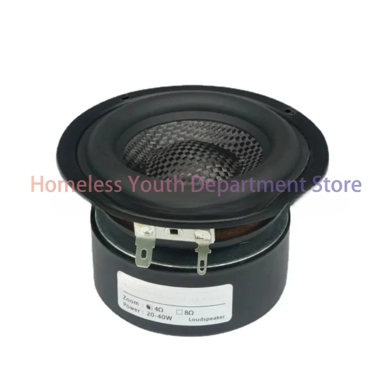 Subwoofer Hi-Fi Speaker Unit Powerful Low Frequency 25~40W Fiberglass Braided 3 Inch Subwoofer 4ohm~8ohm