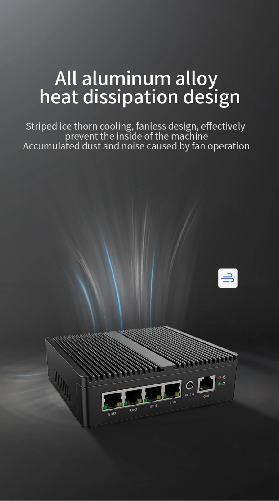 Celeron J4125 كمبيوتر صناعي مدمج منخفض الطاقة HDMI/DP 4G SIM 4xi226 2.5G LAN خادم منزلي N5100 سطح المكتب محطة عمل كمبيوتر صغير