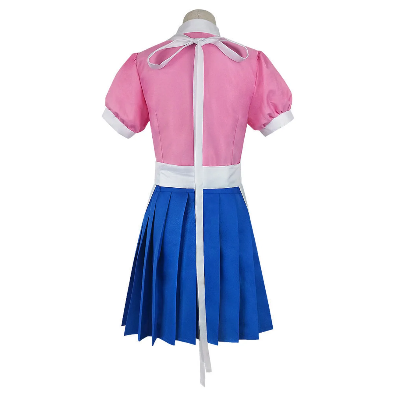 Hemixush Anime Cos Mikan Tsumiki Cosplay Costume Party Uniform Full Set Kawaii Unisex Maid Suit