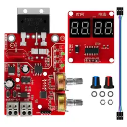 Ny-d01 스폿 용접기 제어 보드, 디지털 디스플레이 스폿 용접 시간 전류 컨트롤러 패널, DIY 부품 도매, 100A, 40A, 1 개