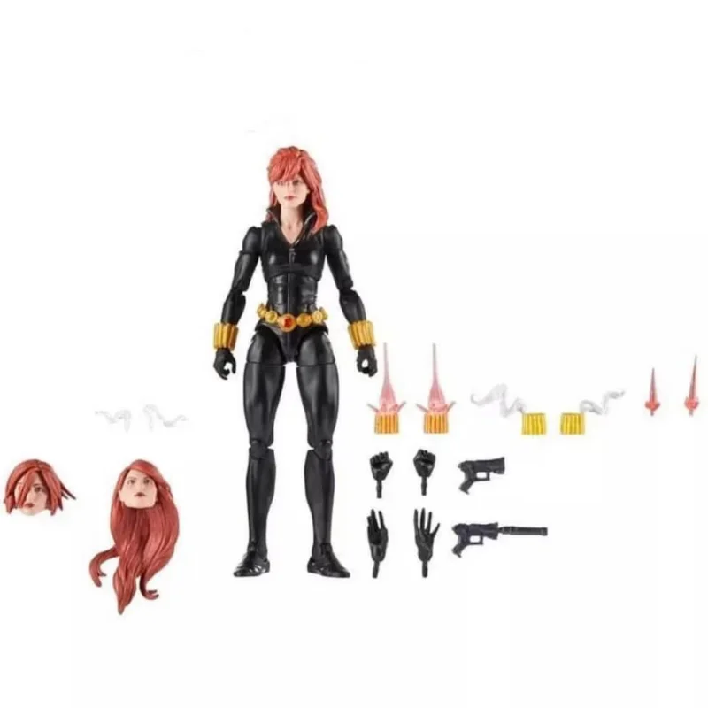 Marvel Legends 60th Anniversary Avengers Beyond Earth's Mightiest Black Widow Action Figure Model Toy Collection Decoration Gift