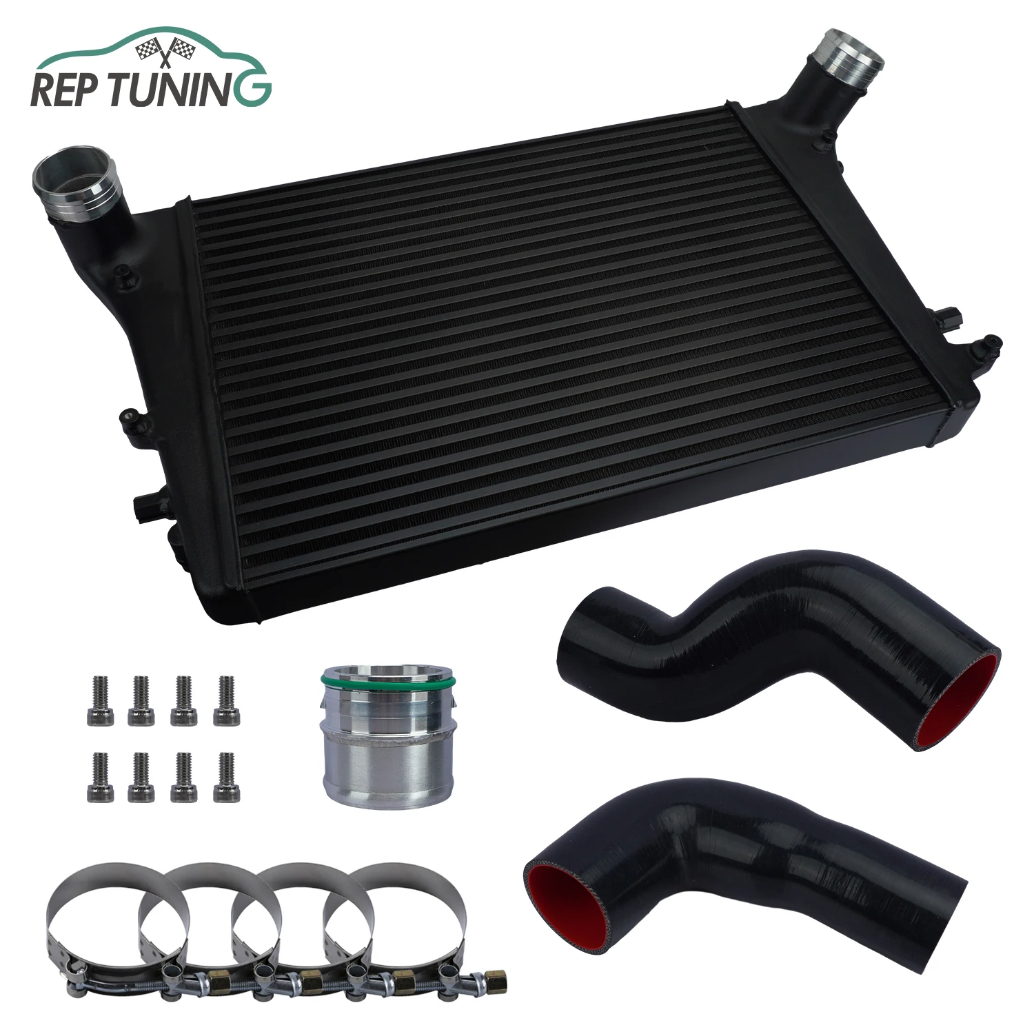 Car Turbo Intercooler Kit For Audi A3 S3 TT TTS 06-2010 VW Golf MK5 MK6 GTI 08-13 Passat B6 B7 1.8T 2.0T Scirocco Jetta Radiator