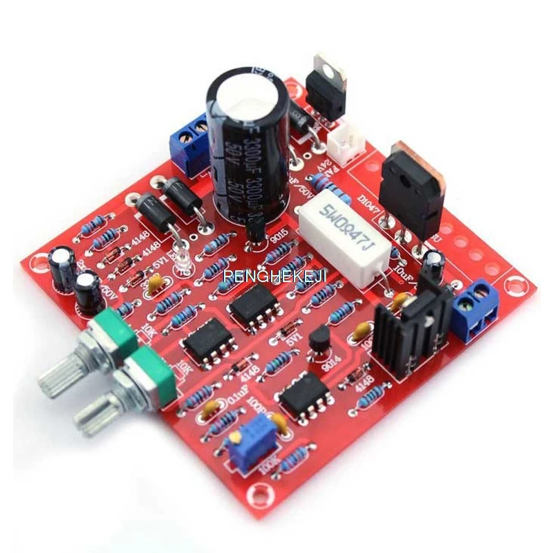 Ajustável DC Power Supply, curto-circuito Kit de Proteção de Limite de Corrente, DIY, Arduino, 0-30V, 2MA-3A