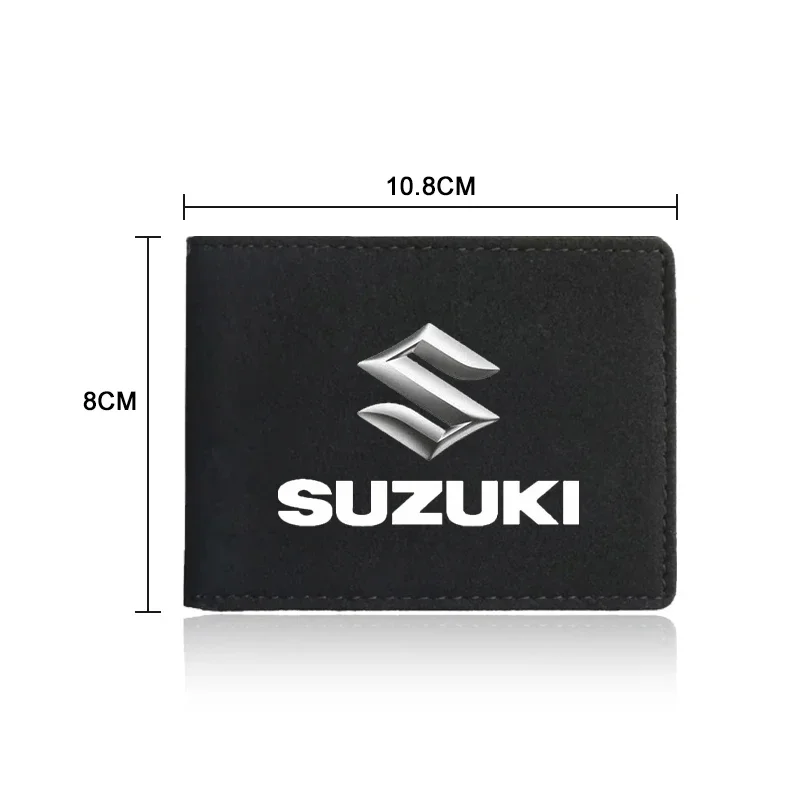Car LOGO Driver License Cover Identity Card Bag Wallet Accessories For Suzuki Swift Samurai Vitara SX4 Jimny Alto Kaiser Ingnis view 5