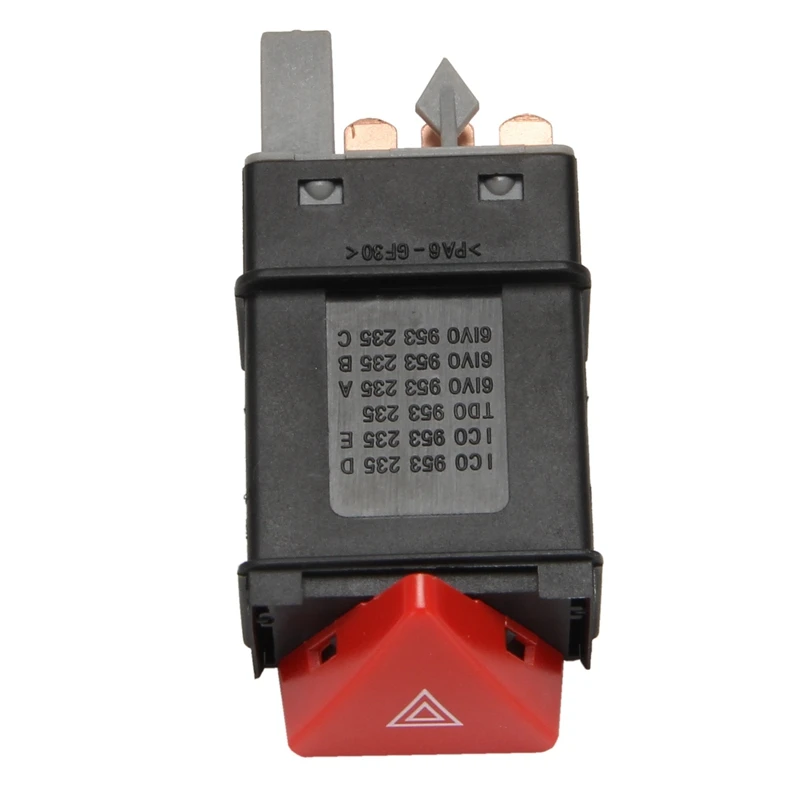 Hazard Warning Flash Switch Button Emergency Switch Hazard Light Switch For POLO CLASSIC 95 - 06 6N0953235 6N0953235B