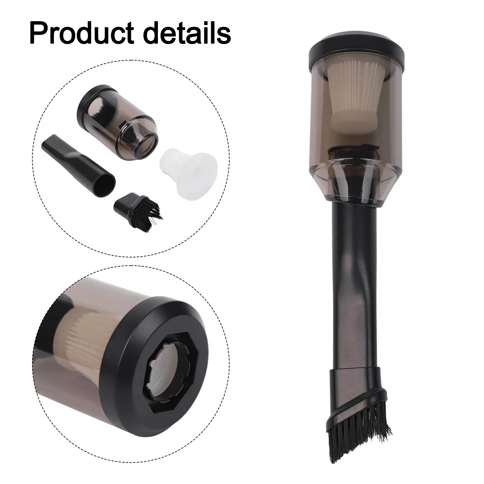 Brushless Motor Handheld Turbo Fan Lightweight Design with Efficient Dust Collection for Various Cleaning Needs