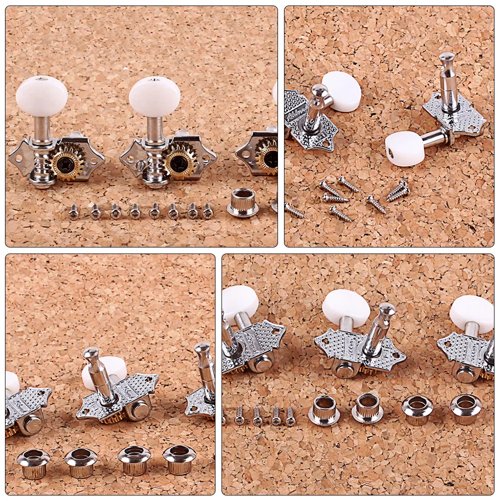 

Guitar Parts Tuning Key Peg Buttons String Replacement Machine Heads Acoustic Ukulele String Tuning Pegs Instrument