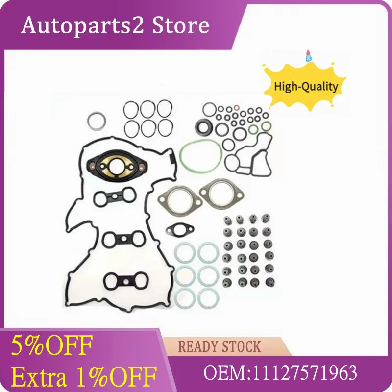 Elring Cylinder Head Gasket Set 11127571963 For BMW N52 B25 E60 E61 E90 E91 323i 325i 525i X1 X3 Z4