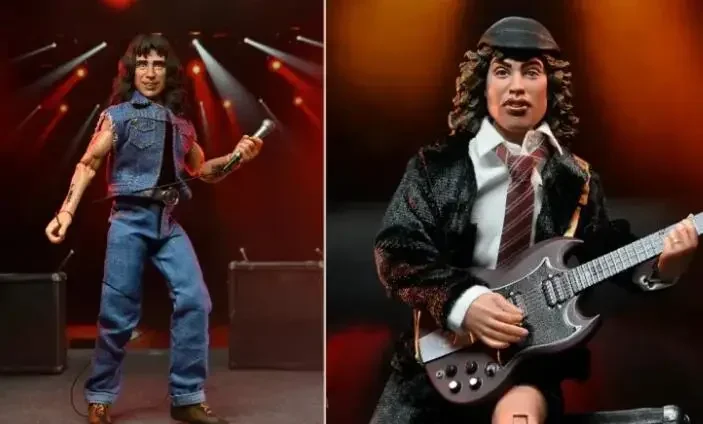 

NECA Highway To Hell Bon Scott Angus Young Articulated Figure Toys for Collection Gift