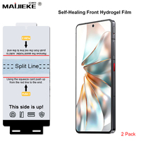 2Pcs Front Hydrogel Film for Nubia Z70 Ultra Z70s Z60s Pro Z60 Ultra Self-Healing Screen Protector +Install Tools Case Friendly