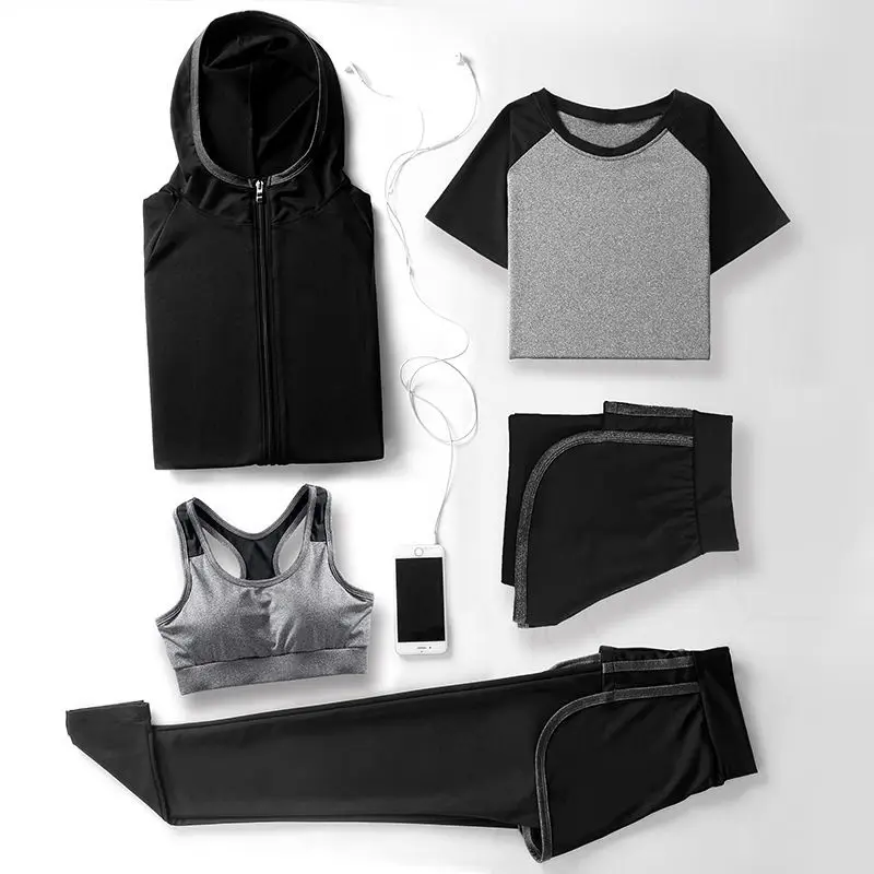 Letni Zestaw Sportowy Damski Plus Size, Cienki, Oddychający, Koszulka i Spodenki, Casualowy Strój Sportowy