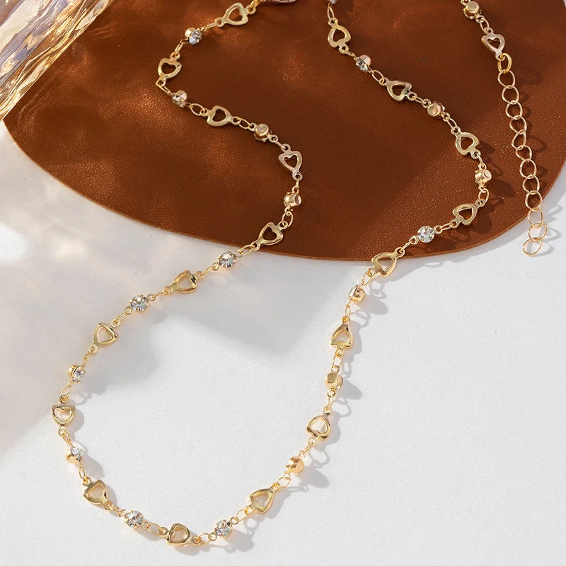 الموضة الفاخرة كريستال عقد من حجر الياقوت للنساء لامعة حجر الراين طويل شرابة المختنق البوهيمي بيان مجوهرات هدايا للحزب