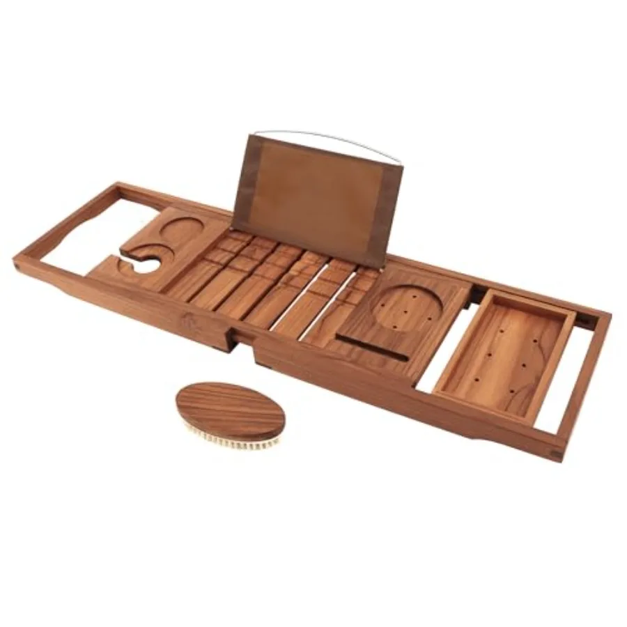 

Premium Teak attu Tray Expandale Wooden at Tray for Tu Luxury attu and atroom Accories Great ou Warming Anry and Wedding and ir