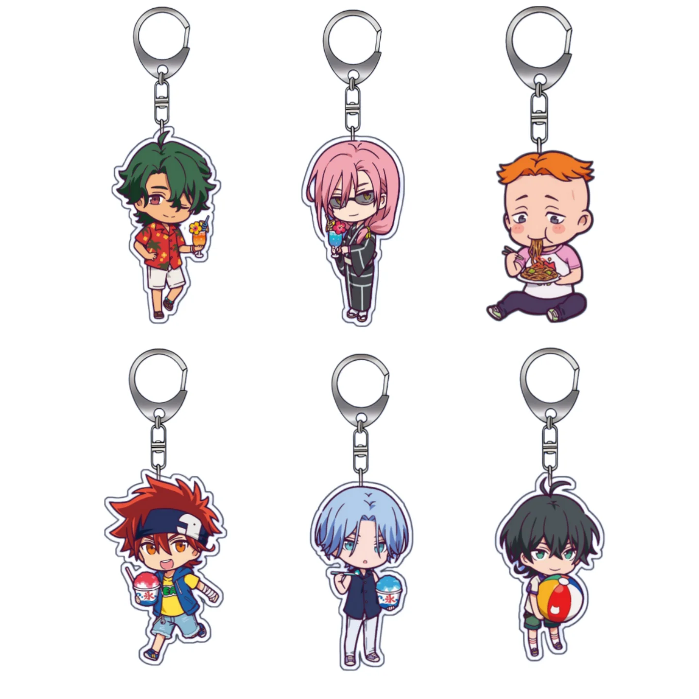 Llavero de acrílico de personajes de anime para Sk8 The Infinity: Reki Kyan, Langa Hasegawa, Miya Chinen, Hiromi Higa, Kojiro Nanjo, colgante para bolso