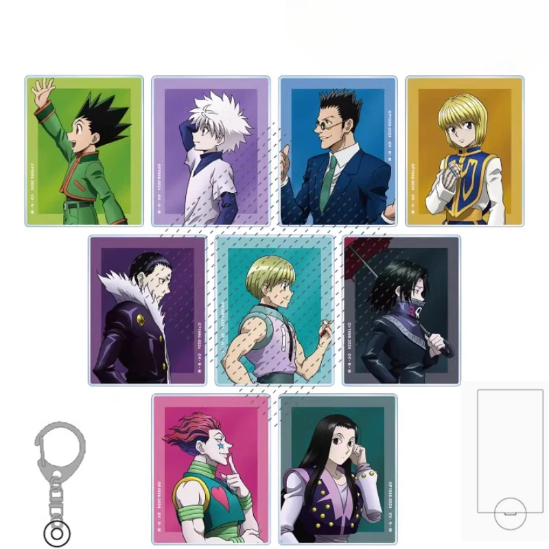 Игра Killua Zoldyck Hyskoa Syarnorke Gon Freecss Kurapika Reorio акриловая фигурка-подставка кукла аниме брелок косплей игрушка в подарок