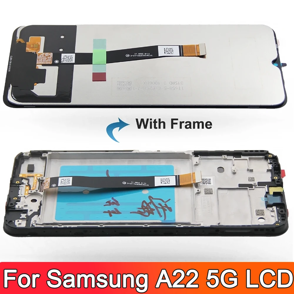 For Samsung Galaxy A22 5G LCD SM-A226B/DS Display Touch Screen Digitizer For A226 LCD SM-A226B/DSN Assembly Replacement Parts