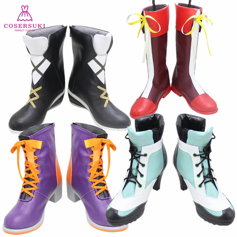 

Uma musume Pretty Derby Rice Shower Mejiro Dober Bamboo Memory Tokai Teio Cosplay Shoes Boots Professional Handmade shoes