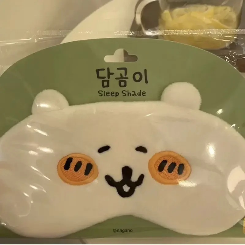 Kwaii الذاتي انخفاض الدب ثلاثية الأبعاد قناع عين النوم أنيمي جودة عالية قابل للتعديل التظليل تنفس الغداء استراحة قناع عين الهدايا #3