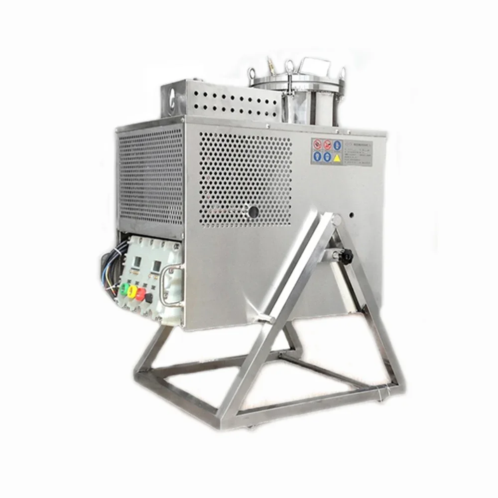 Solvent recovery machine fully automatic stainless steel ink alcohol recovery equipment acetone recovery equipment