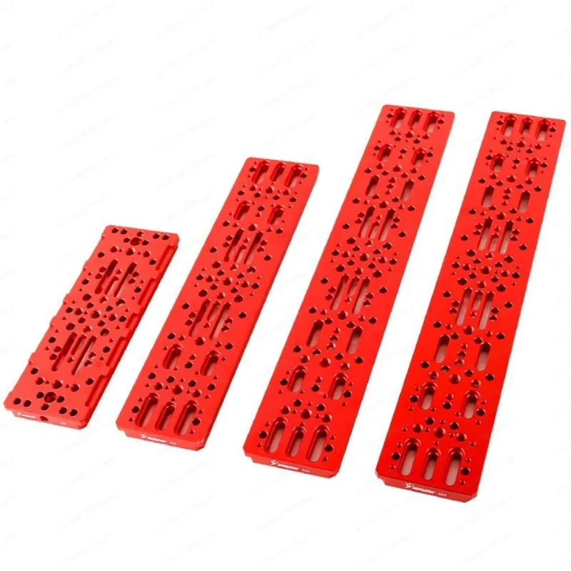 Shrew Dovetail 220/335/440/445mm Wide Track Guide Star Track Equatorial Gauge Hat Tail Plate Telescope Accessories Black/Red view 2