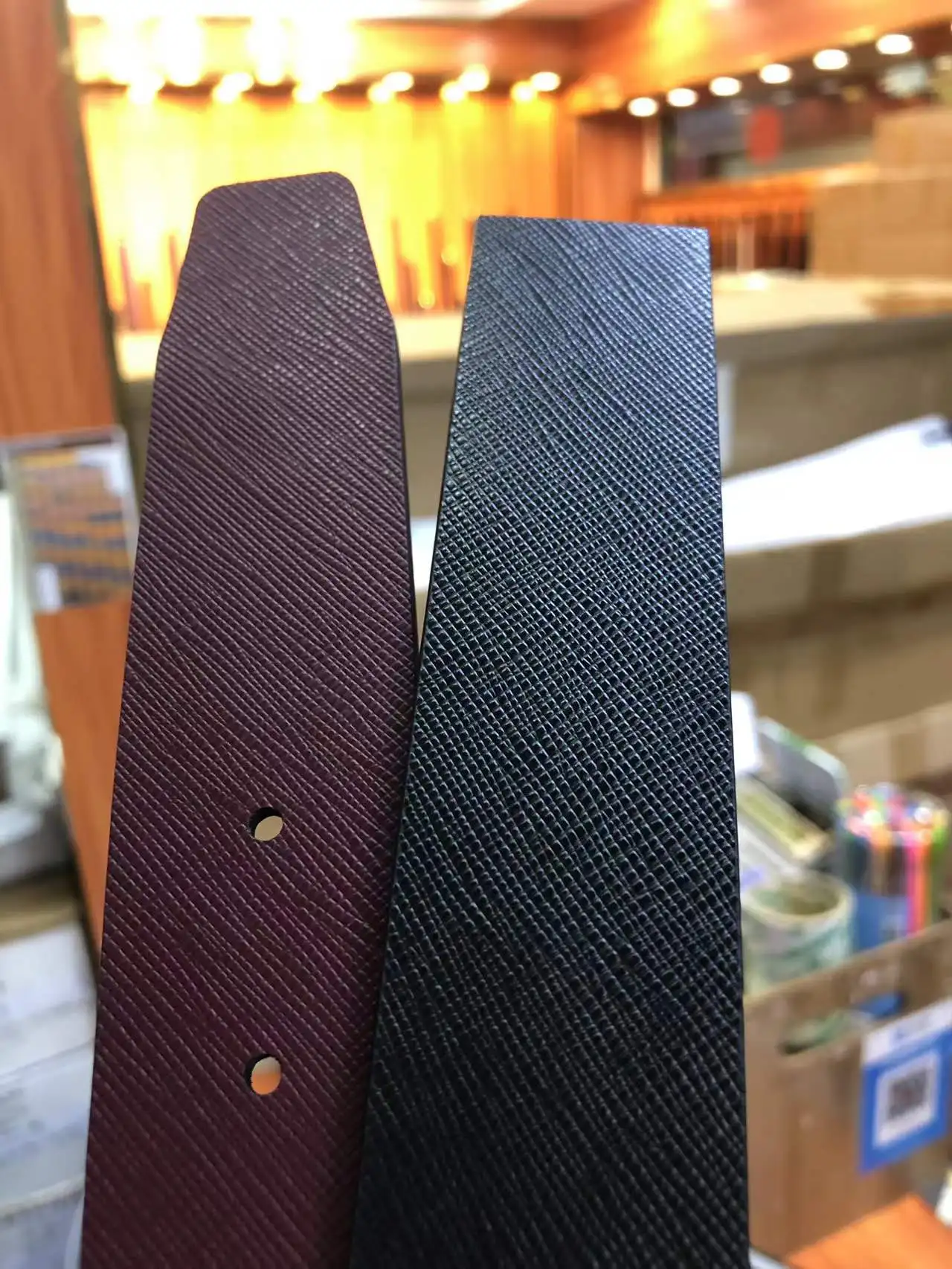 3.5CM Reversible Genuine Leather Belts For Men/Women Replacement Belt Strap Without Buckle 1.35IN