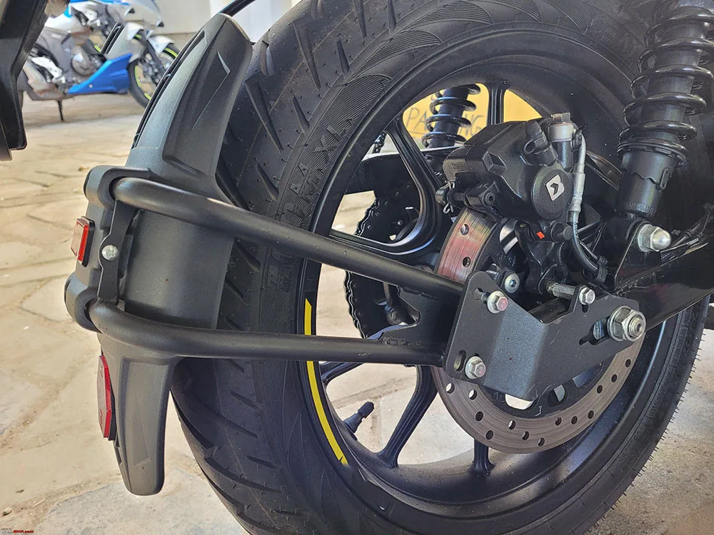 Für RoyalEnfield Royal Enfield Hunter 350 Motorrad-Zubehör Hinterer Kotflügel Schmutzfänger Spritzschutz für das Hinterrad – Detail 2