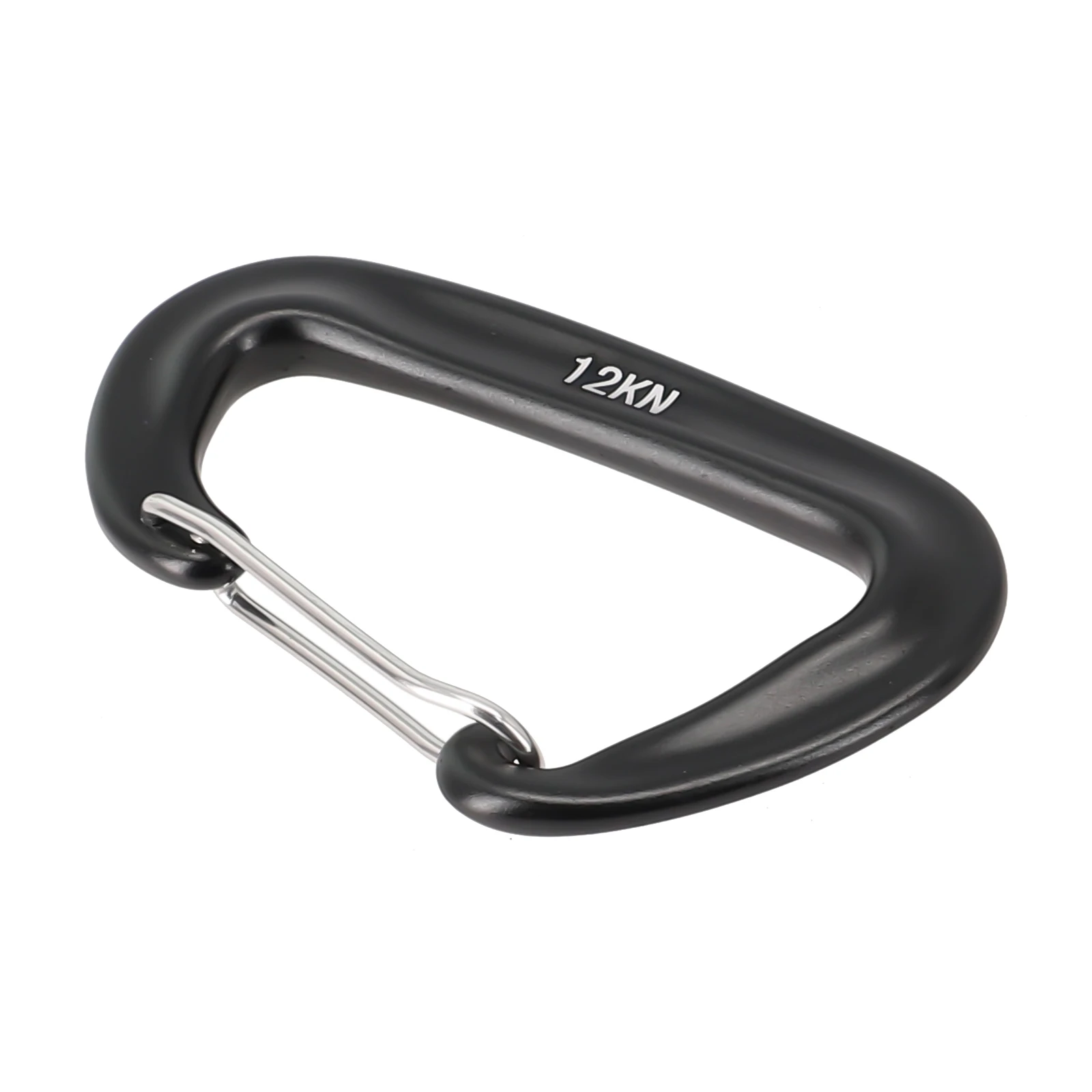 Carabiner D Shape Clip Tools D Shape Hook 12KN 22g Aluminium Backpack Hook Carabiner For Climbing For Climbing