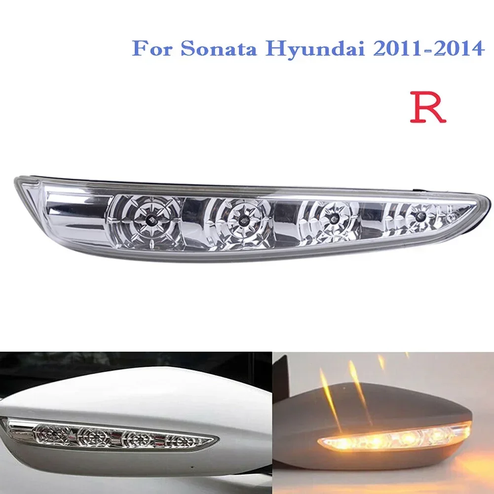 Mirror Light Right Mirror Lamp Turn Signal Yellow Light 876233S000 Car For Hyundai Sonata I45 Lamp Plastic Right Side