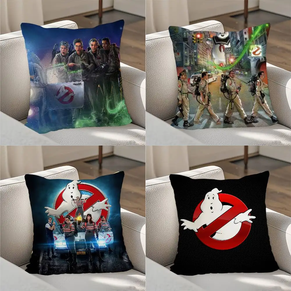 

Movie G-Ghostbusters Pillow Case Luxury Double-sided For Car Pillows 45x45 Cushions Cover Home and Decoration Sofa Pillow case