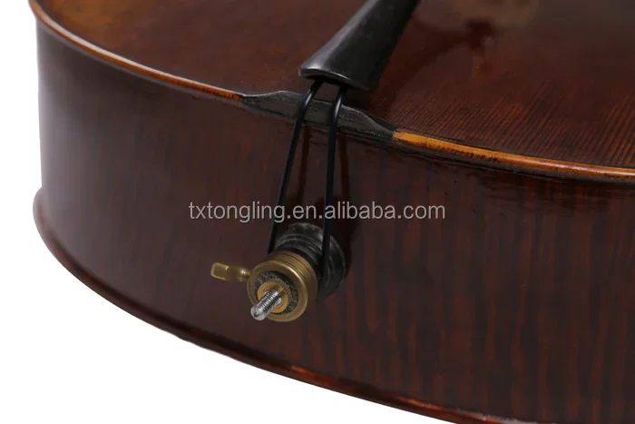 Professional Flamed Cello 4/4 With Cello Bow