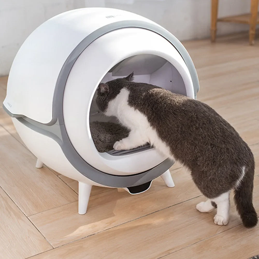 2023 Global Version SOIKOI Automatic Cat Box With Phone App Control Smart Self Cleaning Cat Toilet