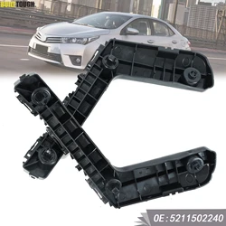 2pcs Car Front Left RIght Bumper Bracket Driver Side Bumper Support For Toyota Corolla 2014 2015 2016 5211502240 5211602240