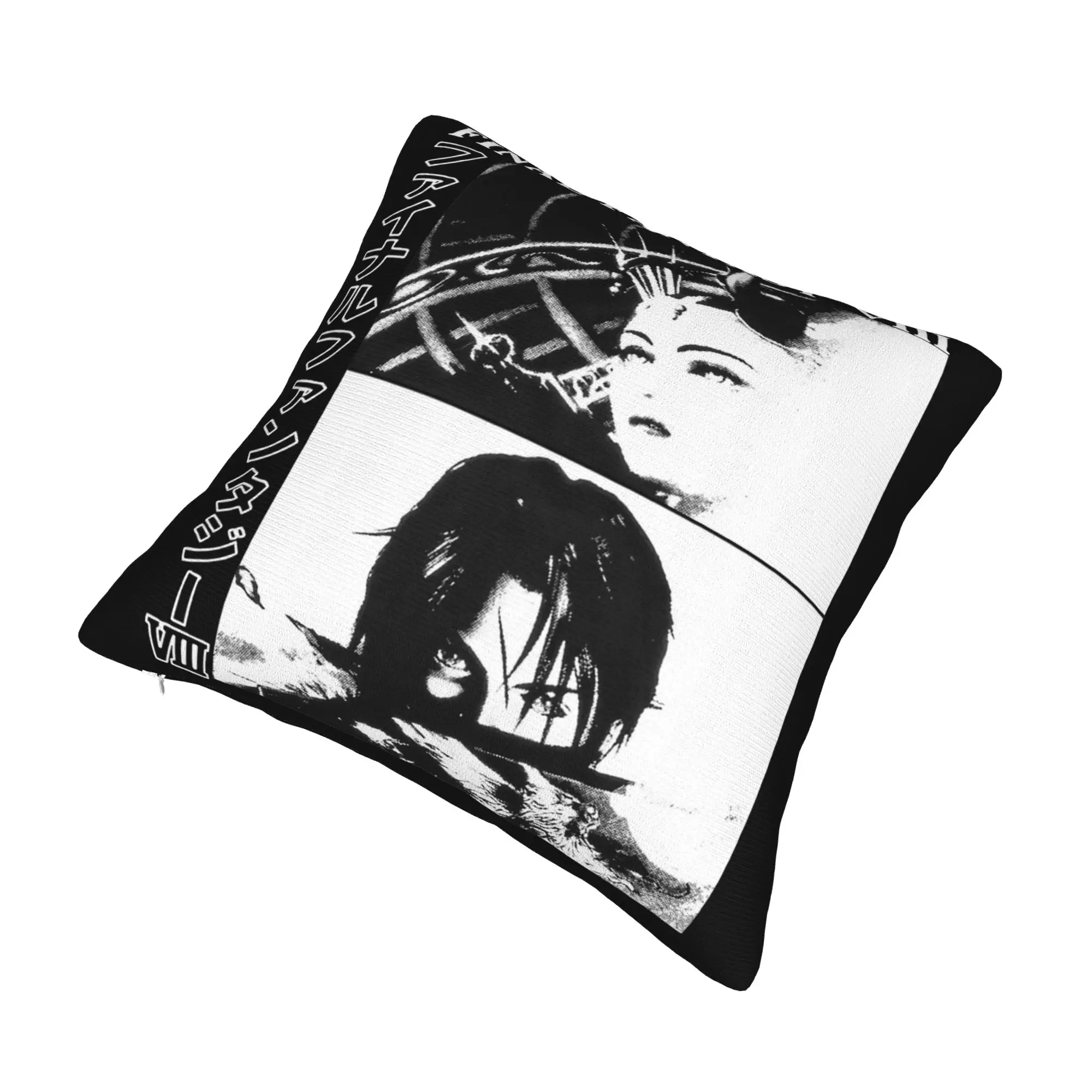 Final Fantasy VIII Pillowcase Printed Fabric Cushion Cover Decoration  Throw Pillow Case Cover Home Dropshipping 18