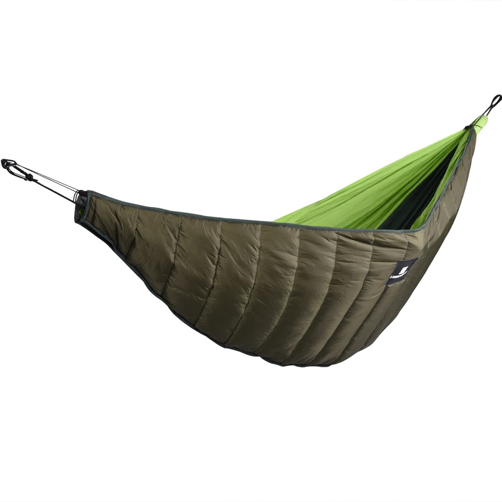 Ultralight Outdoor Camping Hammock Underquilt Portable Winter Warm Under Quilt Blanket Cotton Hammock Christmas  Camping gift