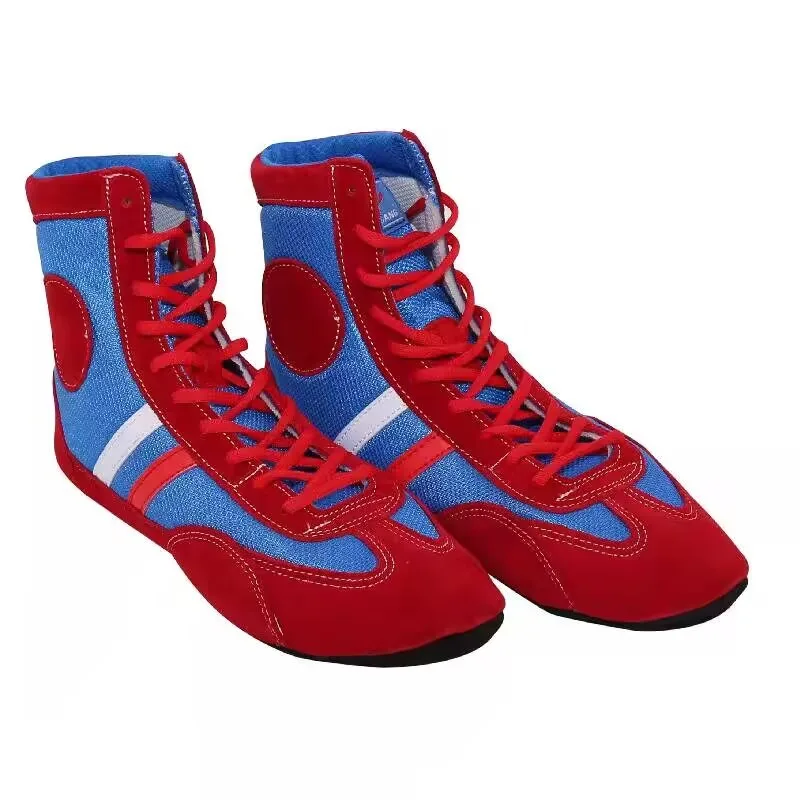 

Designer Brand Indoor Men Women Wrestling Shoe Professional Gym Training Shoe Non-Slip Men Fighting Shoes Wearable Boxing Shoes