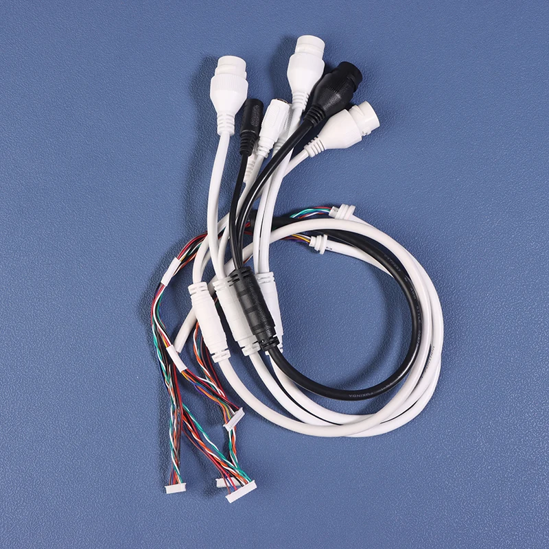 RJ45 Network Cable Ethernet Lan PoE Cable 12 Pin 8 core For dahua ip dome camera