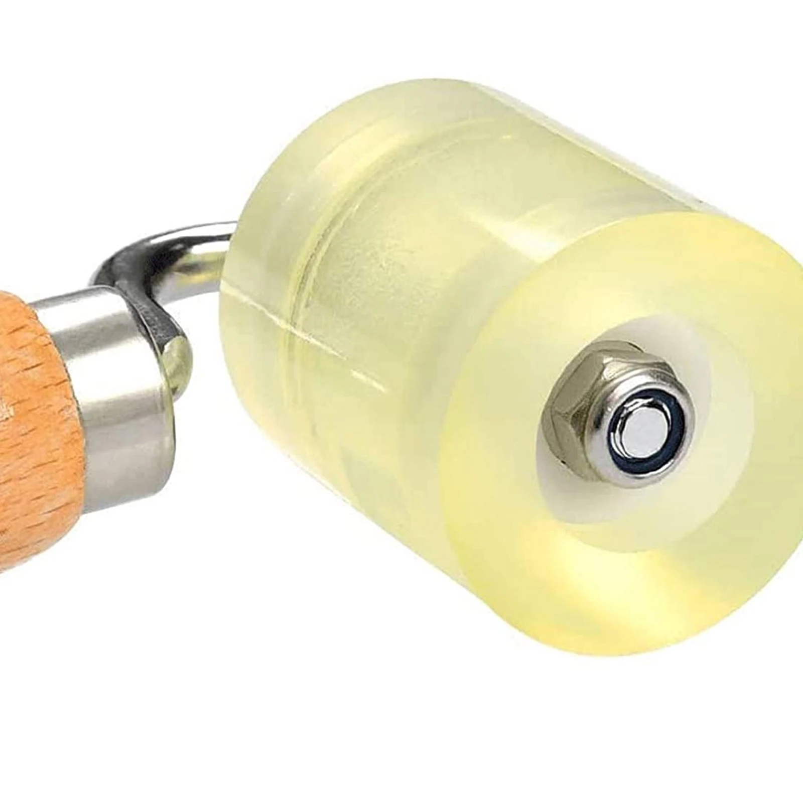 

1pc Wooden Handle Roller Wheel Combination Seam Tool Manual Handheld Quilting Deadening Pressing Wallpaper Construction Tools