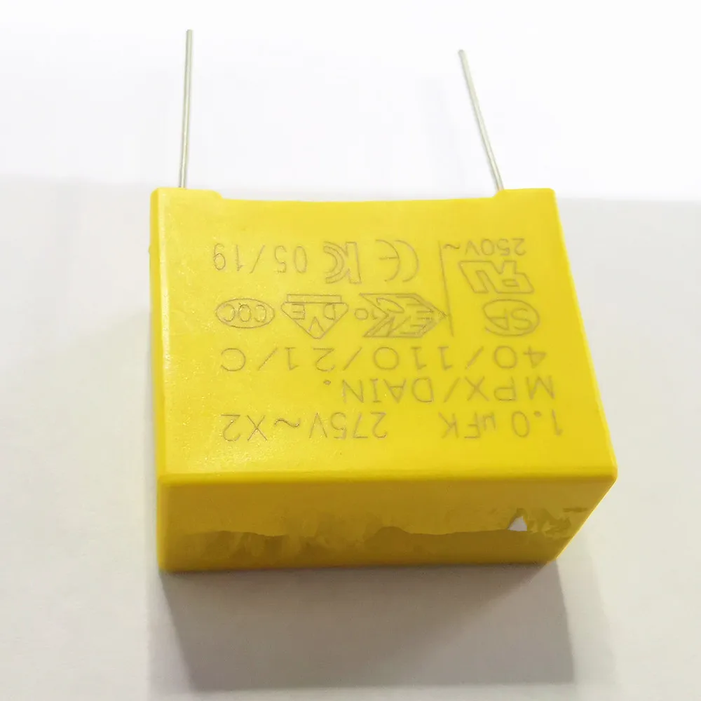 10PC X2 safety capacitor 275VAC 0.1uf 0.001uf 0.0022uf 0.0047uf 0.01uf 0.033uf 0.022uf 0.047uf 0.068uf 0.1uf 0.15uf 1uf 0.68UF